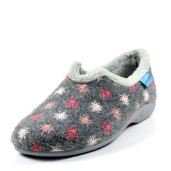Lunar Women's Sundance Slippers - Grey -Fashion Lady lunar sundance slipper grey 2