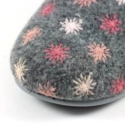 Lunar Women's Sundance Slippers - Grey -Fashion Lady lunar sundance slipper grey 7