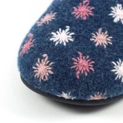 Lunar Women's Sundance Slippers - Navy -Fashion Lady lunar sundance slipper navy 6