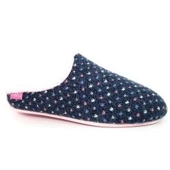 Lunar Women's Whisper Mule Slippers - Blue -Fashion Lady lunar whisper mule slipper blue 2 1