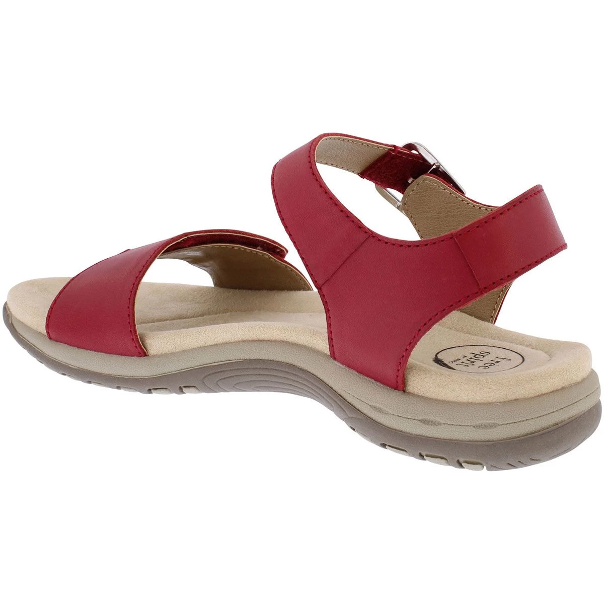 Free Spirit Women's Maine Sandals - Crimson 5 Free Spirit Women's Maine Sandals - Crimson - Image 5