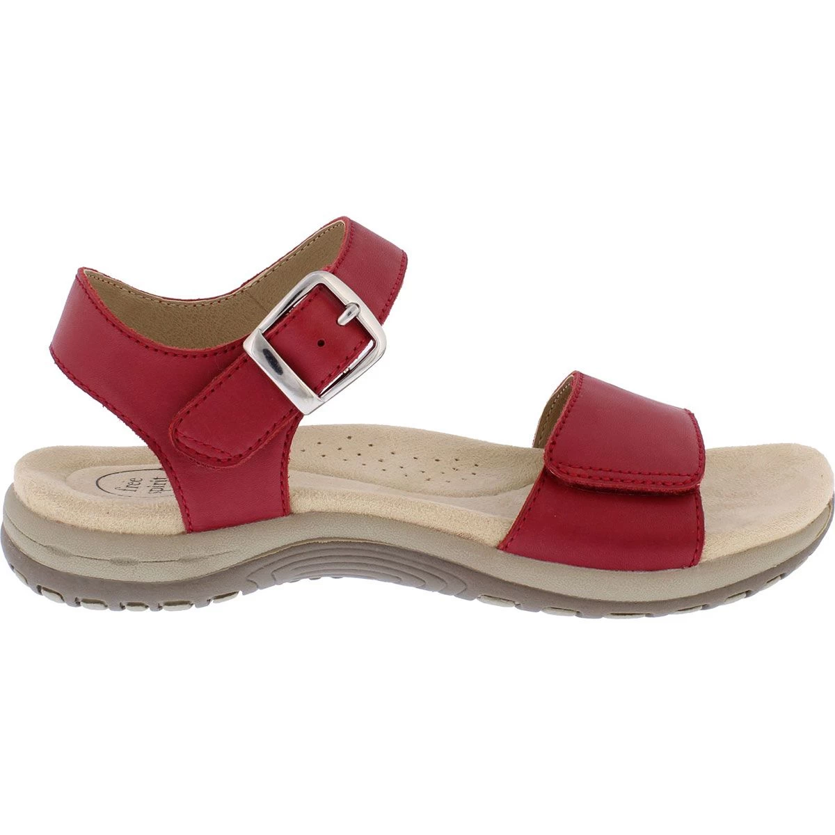 Free Spirit Women's Maine Sandals - Crimson 2 Free Spirit Women's Maine Sandals - Crimson - Image 2