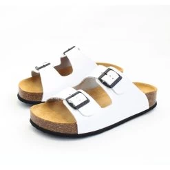 Plakton Women's Malaga Mid Napa Rust Sandals - Blanco -Fashion Lady malaga mid apure blanco 2 1