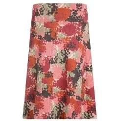 Weird Fish Women's Malmo Printed Jersey Skirt - Dusty Rose -Fashion Lady malmo printed jrsy skirt dstyrse 1