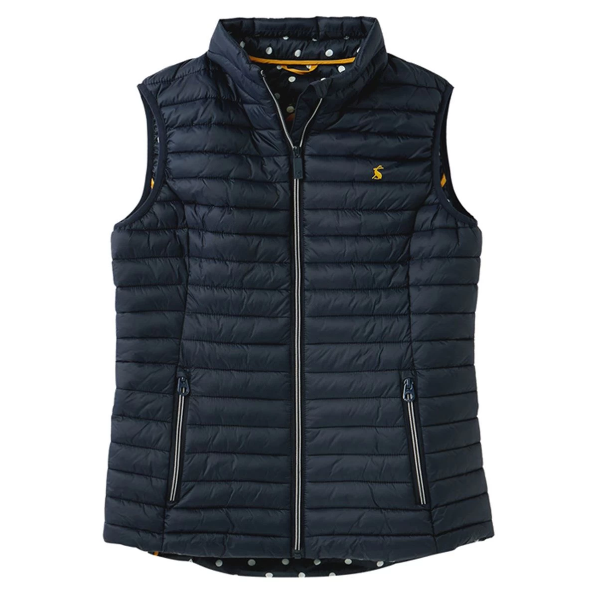 Joules Women's Snug Packable Gilet - Marine Navy 8 Joules Women's Snug Packable Gilet - Marine Navy - Image 8