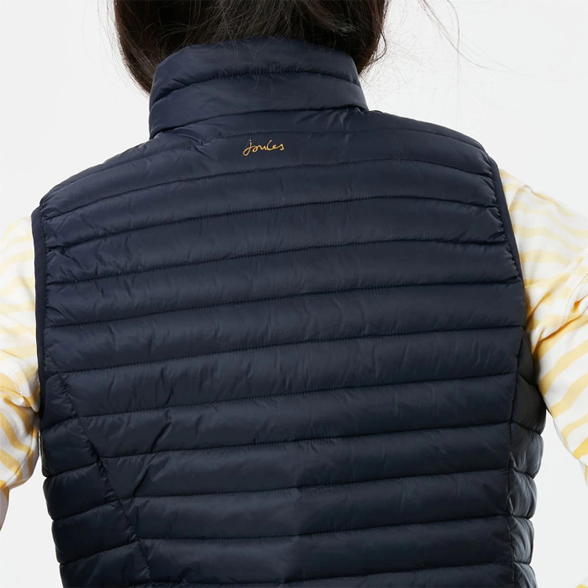 Joules Women's Snug Packable Gilet - Marine Navy 7 Joules Women's Snug Packable Gilet - Marine Navy - Image 7