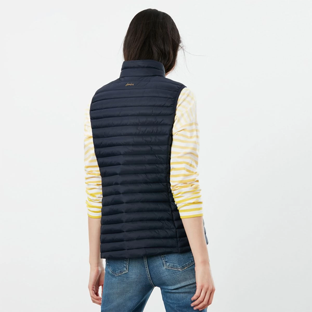 Joules Women's Snug Packable Gilet - Marine Navy 6 Joules Women's Snug Packable Gilet - Marine Navy - Image 6