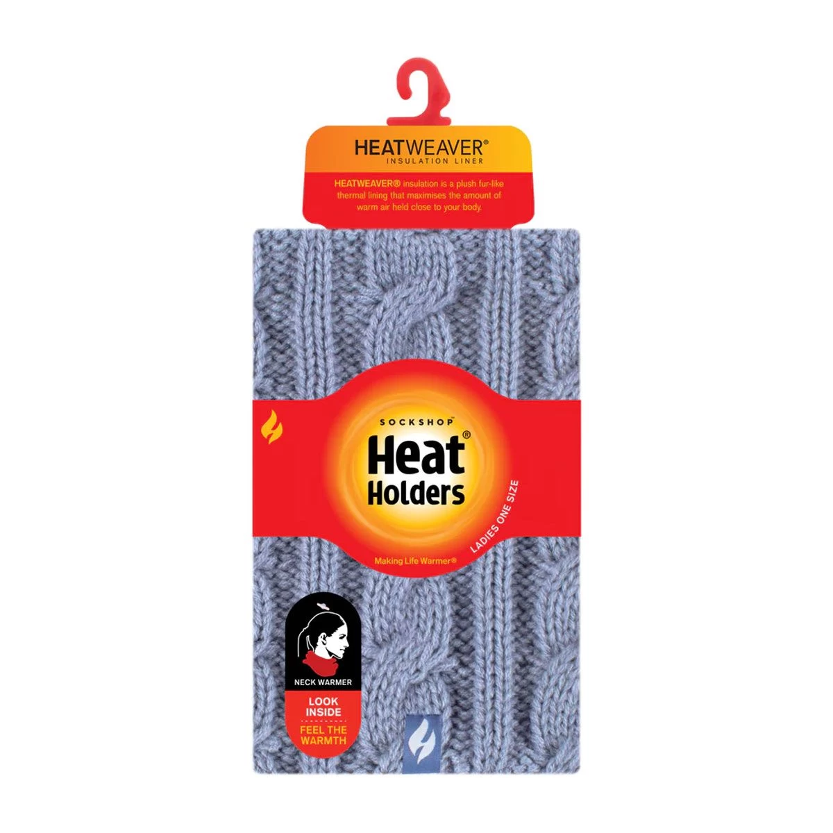 Heat Holders Women's Marlow Thermal Neck Warmer - Dusky Blue 2 Heat Holders Women's Marlow Thermal Neck Warmer - Dusky Blue - Image 2