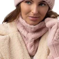 Heat Holders Women's Marlow Thermal Neck Warmer - Dusky Pink