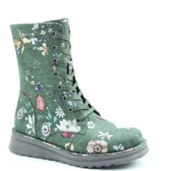 Heavenly Feet Women's Martina 4 Fantasy Print Mid Boots - Forest 9 Heavenly Feet Women's Martina 4 Fantasy Print Mid Boots - Forest -Fashion Lady martina4 fantasy print forest 4
