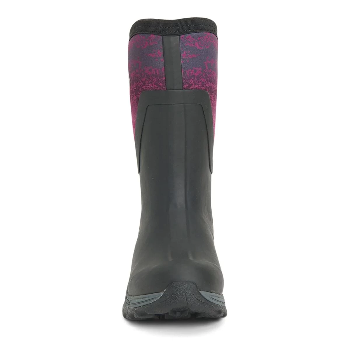 Muck Boots Women's Arctic Sport Mid Height Wellington Boots - Black/Magenta 8 Muck Boots Women's Arctic Sport Mid Height Wellington Boots - Black/Magenta - Image 8