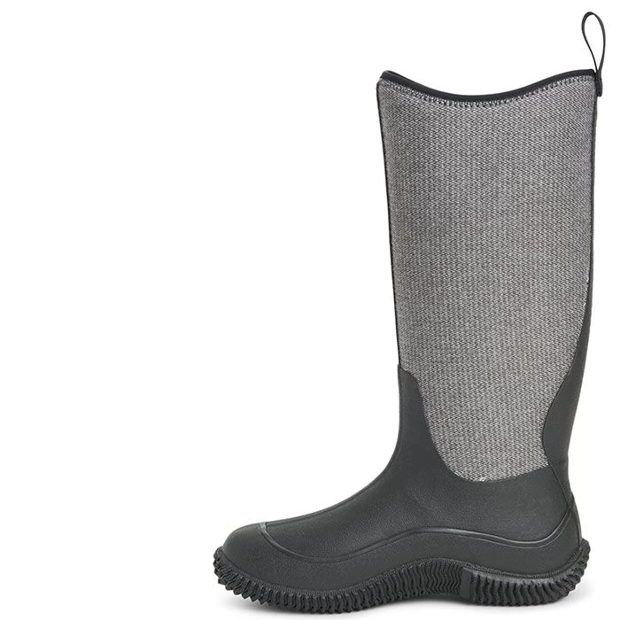 Muck Boots Women's Hale Wellington Boots - Black/Herring Bone 5 Muck Boots Women's Hale Wellington Boots - Black/Herring Bone - Image 5