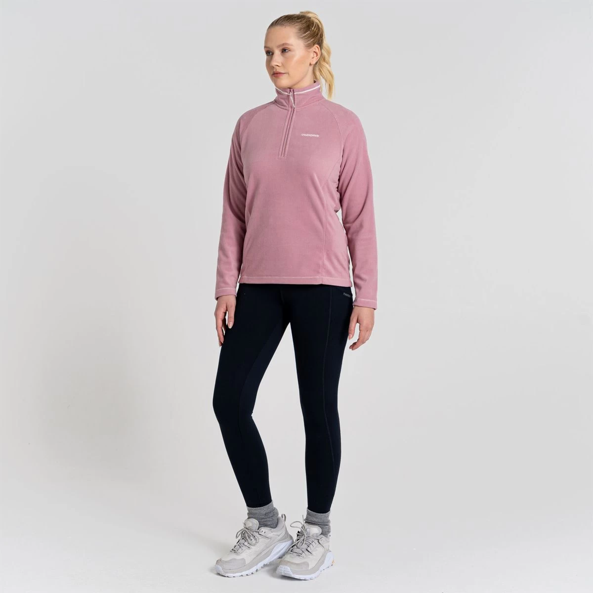 Craghoppers Women's Miska Half Zip Fleece - Heather 2 Craghoppers Women's Miska Half Zip Fleece - Heather - Image 2