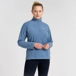Craghoppers Women's Miska Half Zip Fleece - Teak Blue