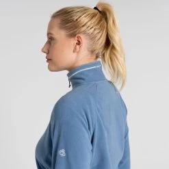 Craghoppers Women's Miska Half Zip Fleece - Teak Blue -Fashion Lady miska hz fleece teak blue 6