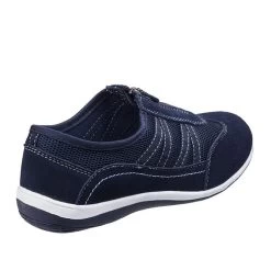 Fleet & Foster Women’s Mombassa Comfort Zip Shoe – Navy 7 Fleet & Foster Women’s Mombassa Comfort Zip Shoe – Navy -Fashion Lady mombassanavy3