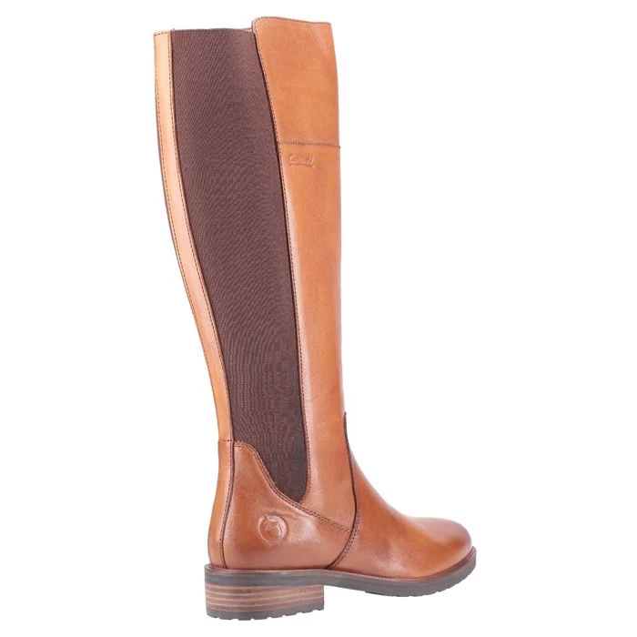 Cotswold Women's Montpellier Long Boots - Tan 3 Cotswold Women's Montpellier Long Boots - Tan - Image 3