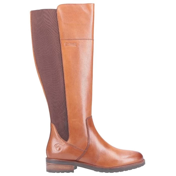 Cotswold Women's Montpellier Long Boots - Tan 2 Cotswold Women's Montpellier Long Boots - Tan - Image 2