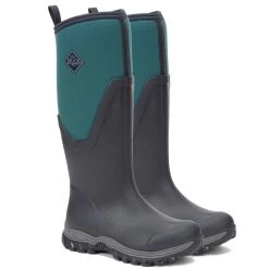 Muck Boots Women’s Arctic Sport II Tall Wellington Boots – Navy/Spruce -Fashion Lady muck arctic sport ii navy sprice 1