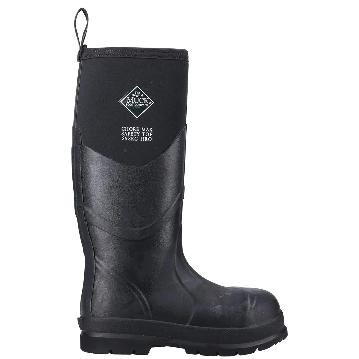 Muck Boots Chore Max S5 Safety Wellington Boots - Black 3 Muck Boots Chore Max S5 Safety Wellington Boots - Black - Image 3