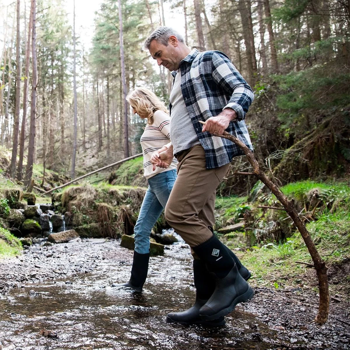 Muck Boots Derwent II Wellington Boots - Black 2 Muck Boots Derwent II Wellington Boots - Black - Image 2