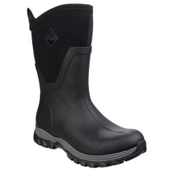 Muck Boots Women's Arctic Sport Mid Height Wellington Boots - Black 11 Muck Boots Women's Arctic Sport Mid Height Wellington Boots - Black -Fashion Lady muck boots mid blk 1 1