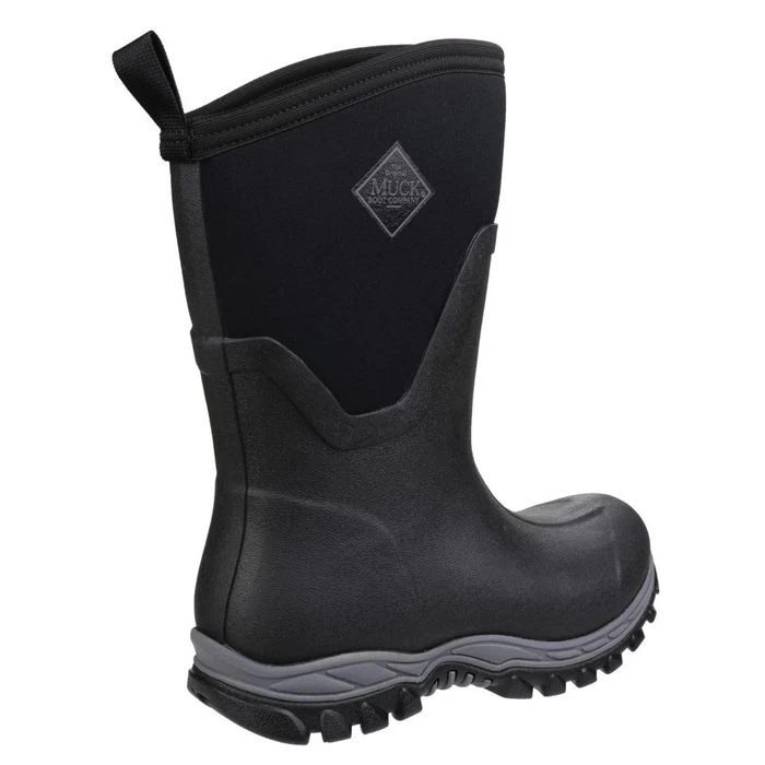 Muck Boots Women's Arctic Sport Mid Height Wellington Boots - Black 4 Muck Boots Women's Arctic Sport Mid Height Wellington Boots - Black - Image 4