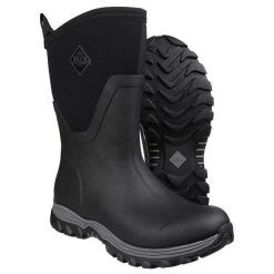 Muck Boots Women's Arctic Sport Mid Height Wellington Boots - Black 13 Muck Boots Women's Arctic Sport Mid Height Wellington Boots - Black -Fashion Lady muck boots mid blk 3 1