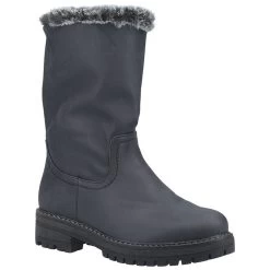 Divaz Women's Nadia Fur Lined Boots - Black