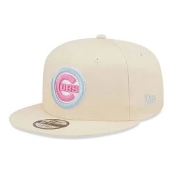 New Era Chicago Cubs Pastel Patch Cream 9FIFTY Snapback Cap