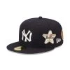 New Era New York Yankees Cooperstown Multi Patch Navy 59FIFTY Fitted Cap