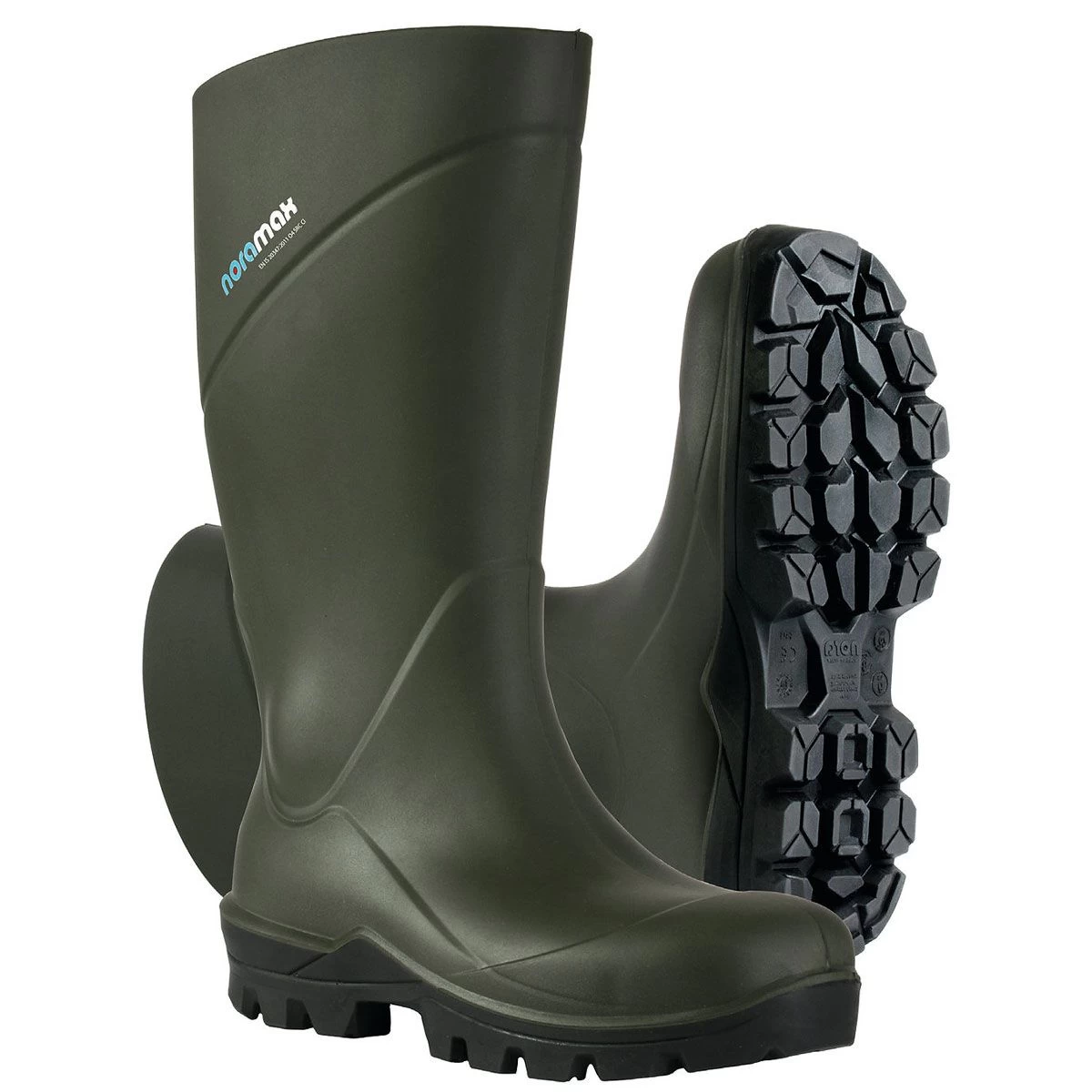 Nora Max Wellington Boots - Green 3 Nora Max Wellington Boots - Green - Image 3