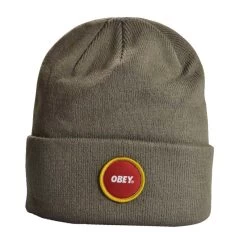 OBEY Circle Beanie - Army