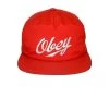 OBEY Drank Snapback Red