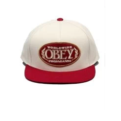 OBEY Oval Snap Natural/brick