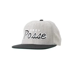 OBEY Posse Snap Heather/Black