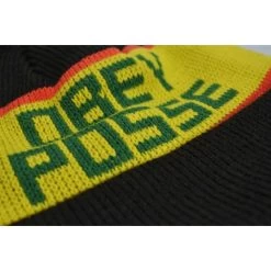 OBEY Sonic Pom Beanie - Brown/Yellow -Fashion Lady obey sonic pom beanie brown yellow p68299 94601 image