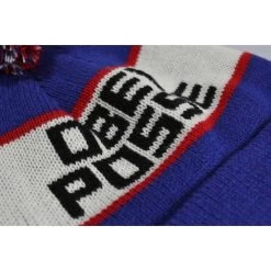 OBEY Sonic Pom Beanie ÛÒ Blue/Cream -Fashion Lady obey sonic pom beanie uo blue cream p67992 94381 image