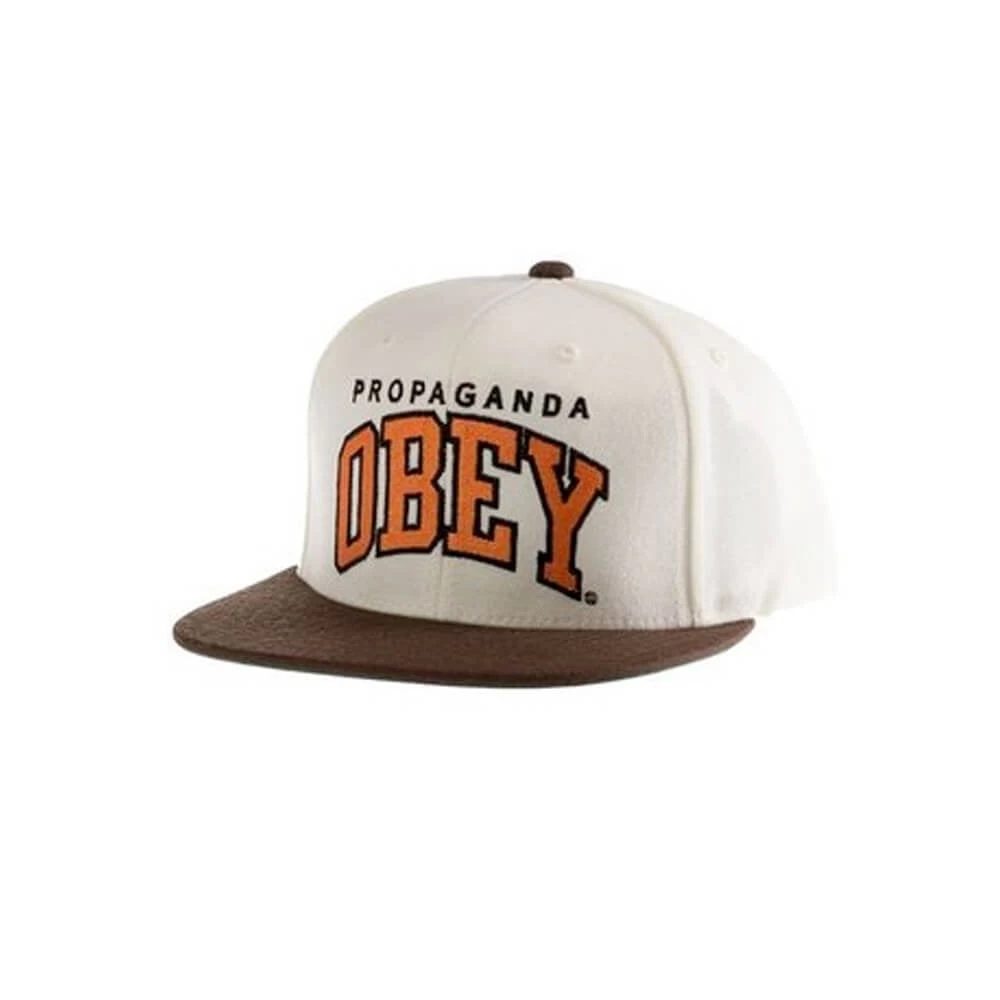 OBEY Throwback Snap Natural/Brown 1 OBEY Throwback Snap Natural/Brown