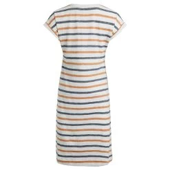 Weird Fish Women's Olli Organic Striped Jersey Dress - Light Cream 10 Weird Fish Women's Olli Organic Striped Jersey Dress - Light Cream -Fashion Lady olli org strpe jrsy drss lte crm 5