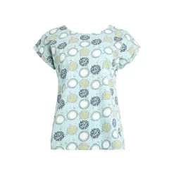 Weird Fish Women’s Paw Paw Printed Organic Cotton T-Shirt – Cool Mist 13 Weird Fish Women’s Paw Paw Printed Organic Cotton T-Shirt – Cool Mist -Fashion Lady paw paw cool mist 1 1