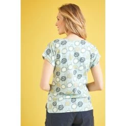 Weird Fish Women’s Paw Paw Printed Organic Cotton T-Shirt – Cool Mist 11 Weird Fish Women’s Paw Paw Printed Organic Cotton T-Shirt – Cool Mist -Fashion Lady paw paw cool mist 5