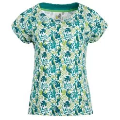 Weird Fish Women's Paw Paw Organic Printed Jersey T-shirt - Kiwi 5 Weird Fish Women's Paw Paw Organic Printed Jersey T-shirt - Kiwi -Fashion Lady pawpaw org prntd jrsy t kiwi 2