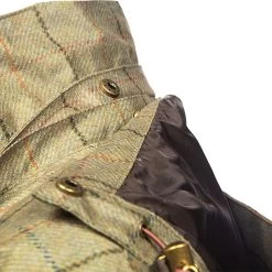 Baleno Women's Pembroke Tweed Jacket - Khaki -Fashion Lady pembroke tweed jacket khaki 2