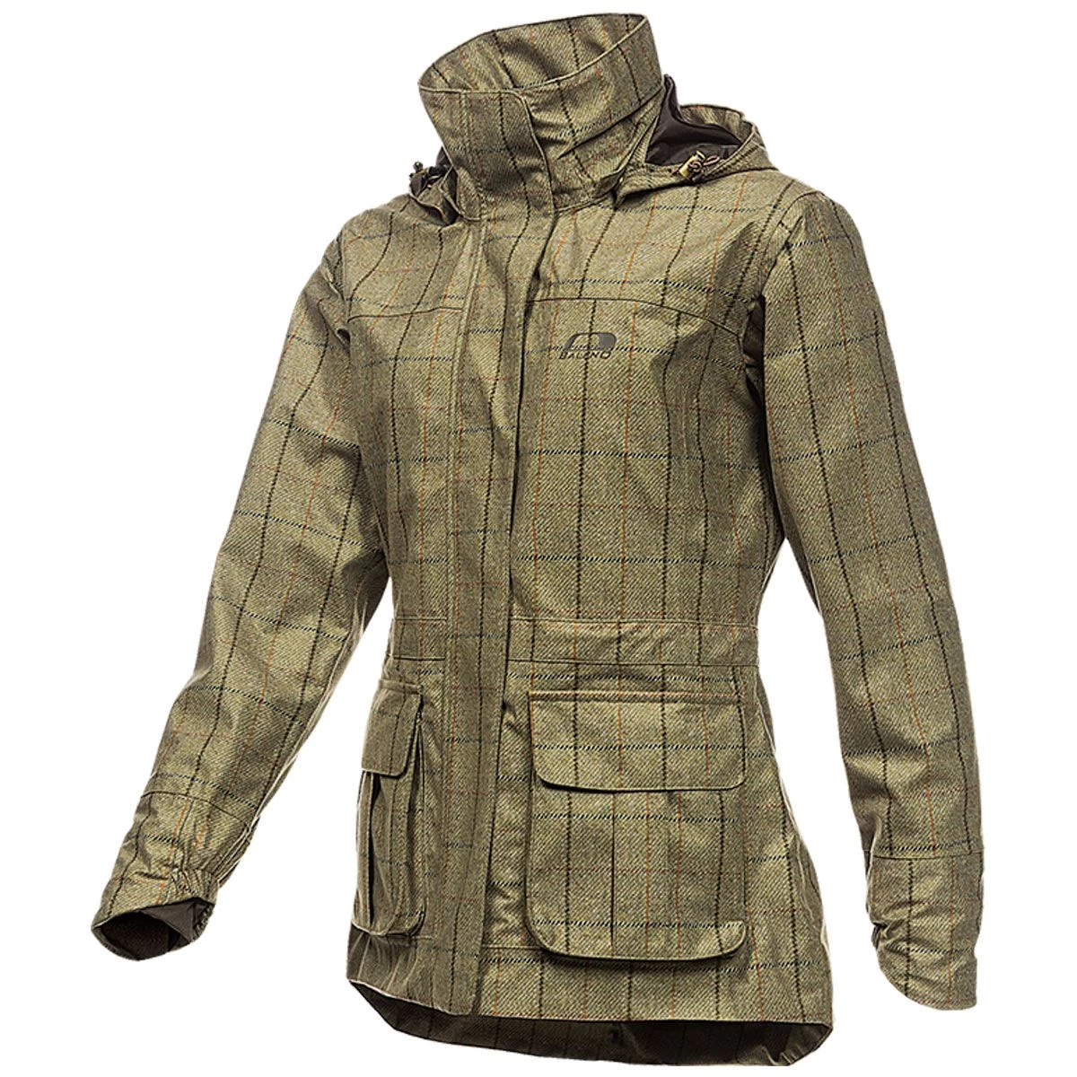 Baleno Women's Pembroke Tweed Jacket - Khaki