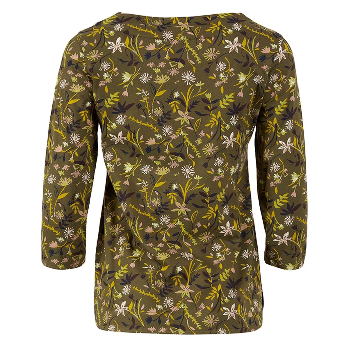 Weird Fish Women’s Pinto Jersey T-Shirt – Ivy Green 2 Weird Fish Women’s Pinto Jersey T-Shirt – Ivy Green - Image 2