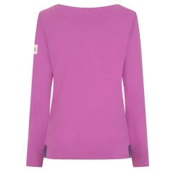 Lazy Jacks Women's Plain Breton Top - Striking Purple 7 Lazy Jacks Women's Plain Breton Top - Striking Purple -Fashion Lady plain breton top purple 3