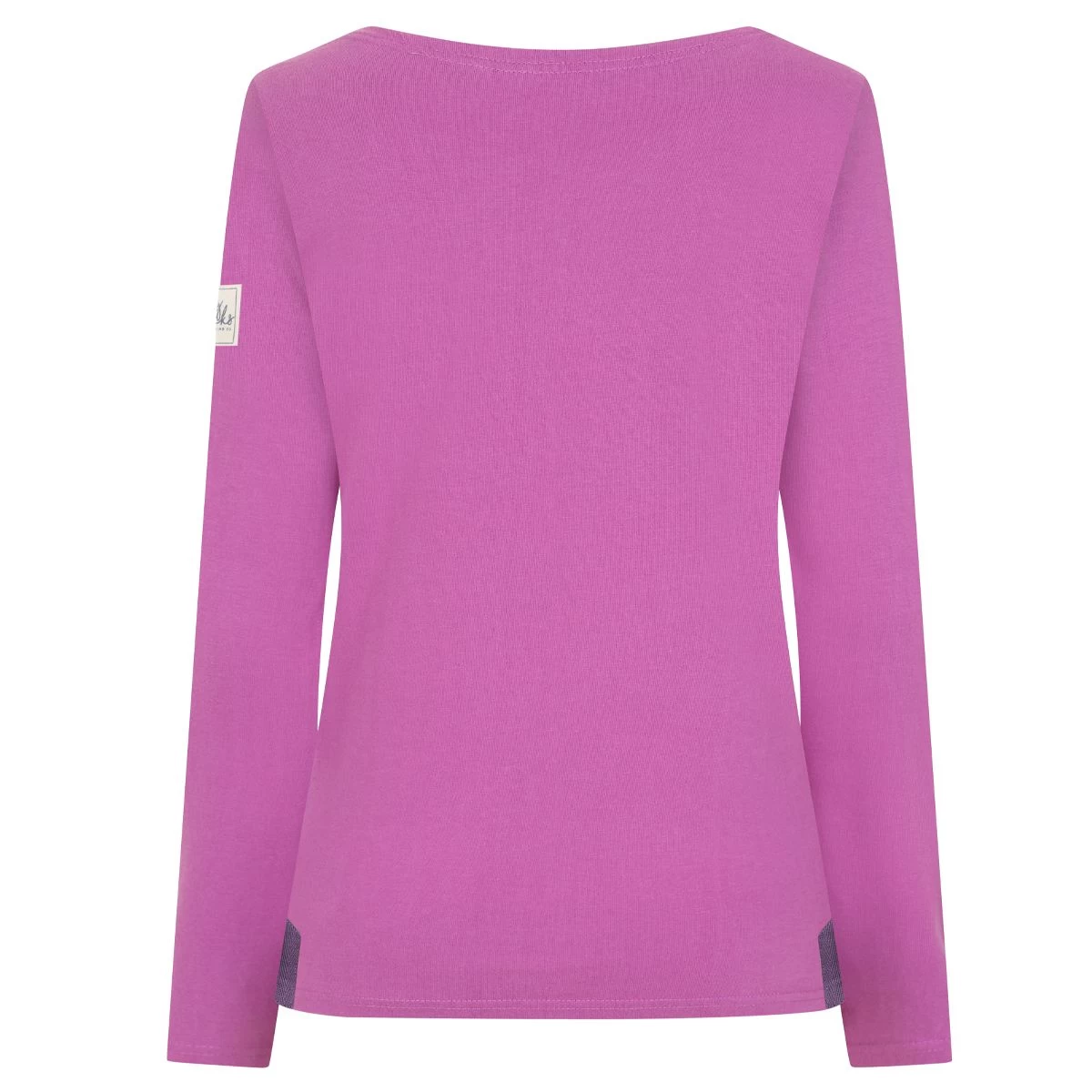 Lazy Jacks Women's Plain Breton Top - Striking Purple 3 Lazy Jacks Women's Plain Breton Top - Striking Purple - Image 3