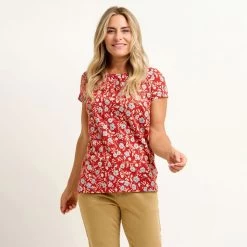 Brakeburn Women's Poppy Short Sleeve Tee - Multi