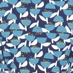 Lazy Jacks Women's Long Sleeve Printed Tunic - Bluebell -Fashion Lady printed l sleeve top bluebell 4